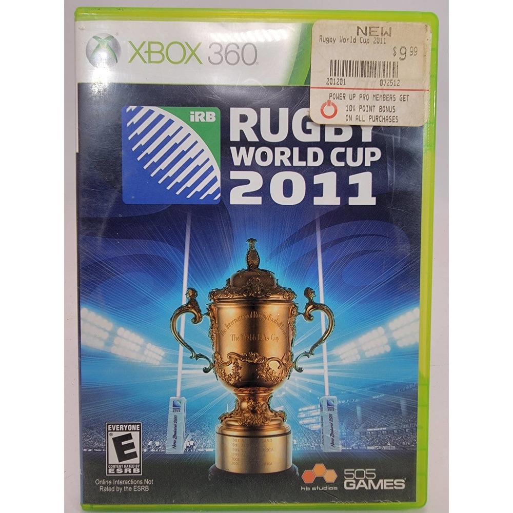 Rugby World Cup 2011 Microsoft Xbox 360 Video Game sports scrum multiplayer